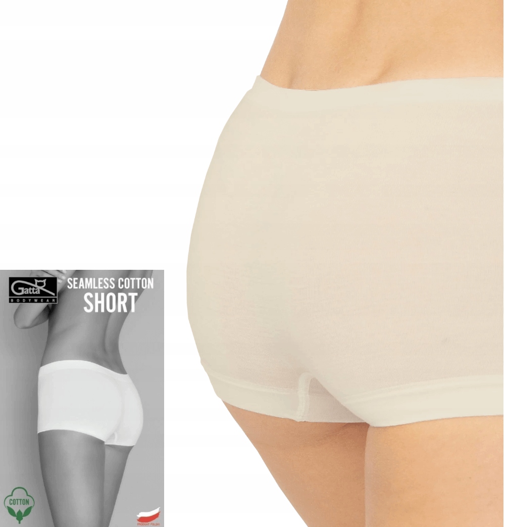 

Bezszwowe Szorty Gatta Cotton Seamless |beżowy| XL