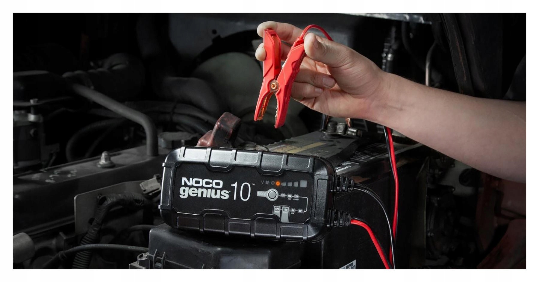 NOCO INTELIGENTNA ŁADOWARKA GENIUS10 6 V / 12 V 10 Kod producenta 10051555