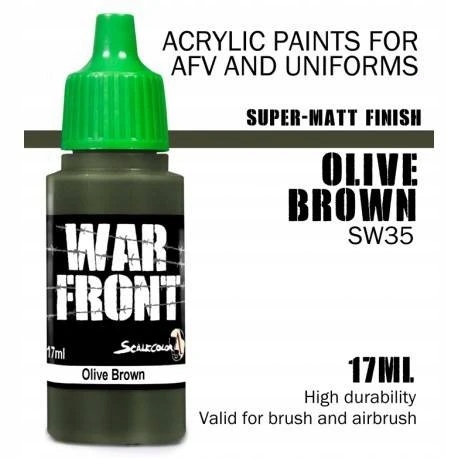 ScaleColor: WarFront Olive Brown