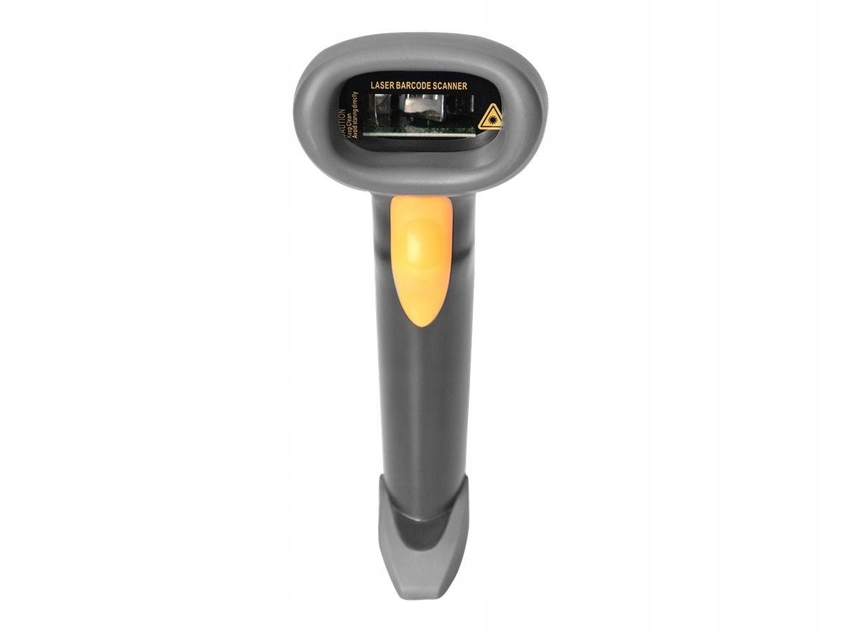 DIGITUS 1D Barcode Scanner bi-directional 200scans/sec 2m USB-RJ45 Cable