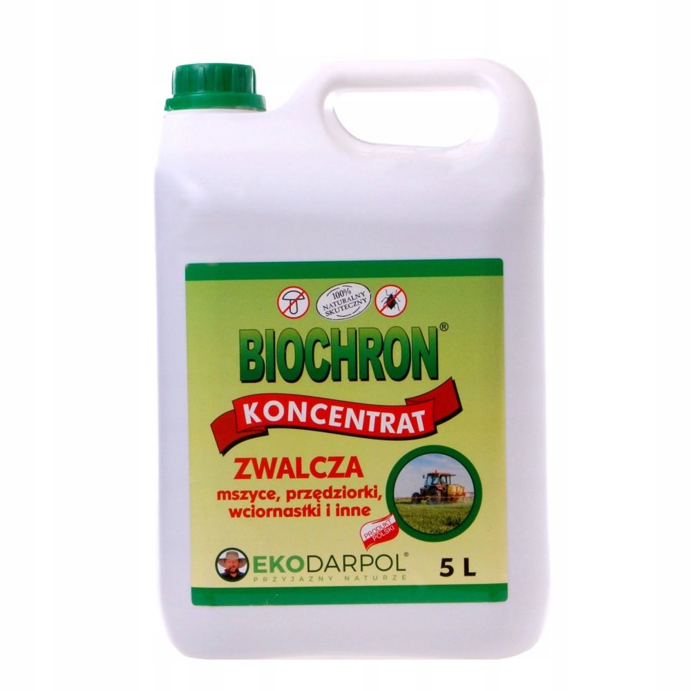 

Biochron Naturalny Środek Ochrony Roślin Mszyce 5l