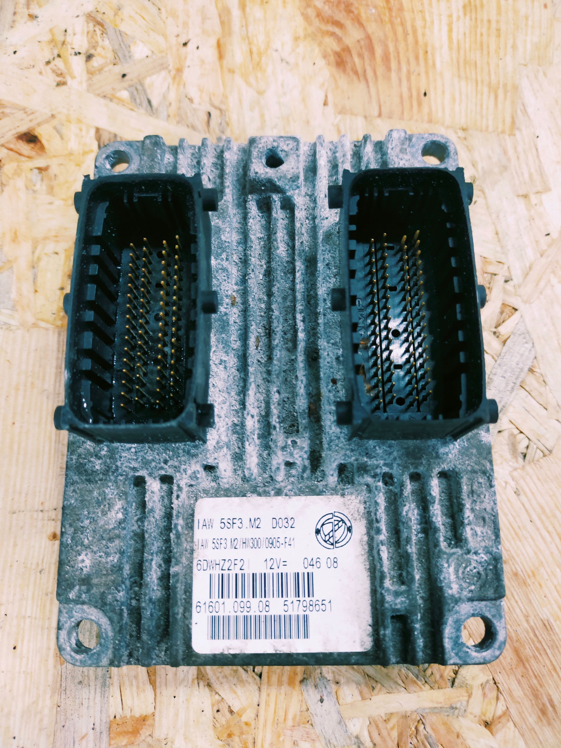 computer motore FIAT GRANDE PUNTO 51798651