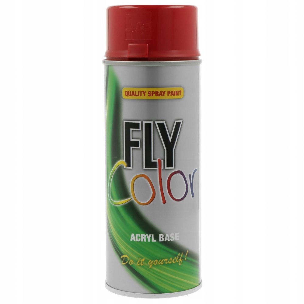 Fly Color Lakier Spray Akrylowy Ral 3003 Czerwony Rubinowy Połysk 400ml