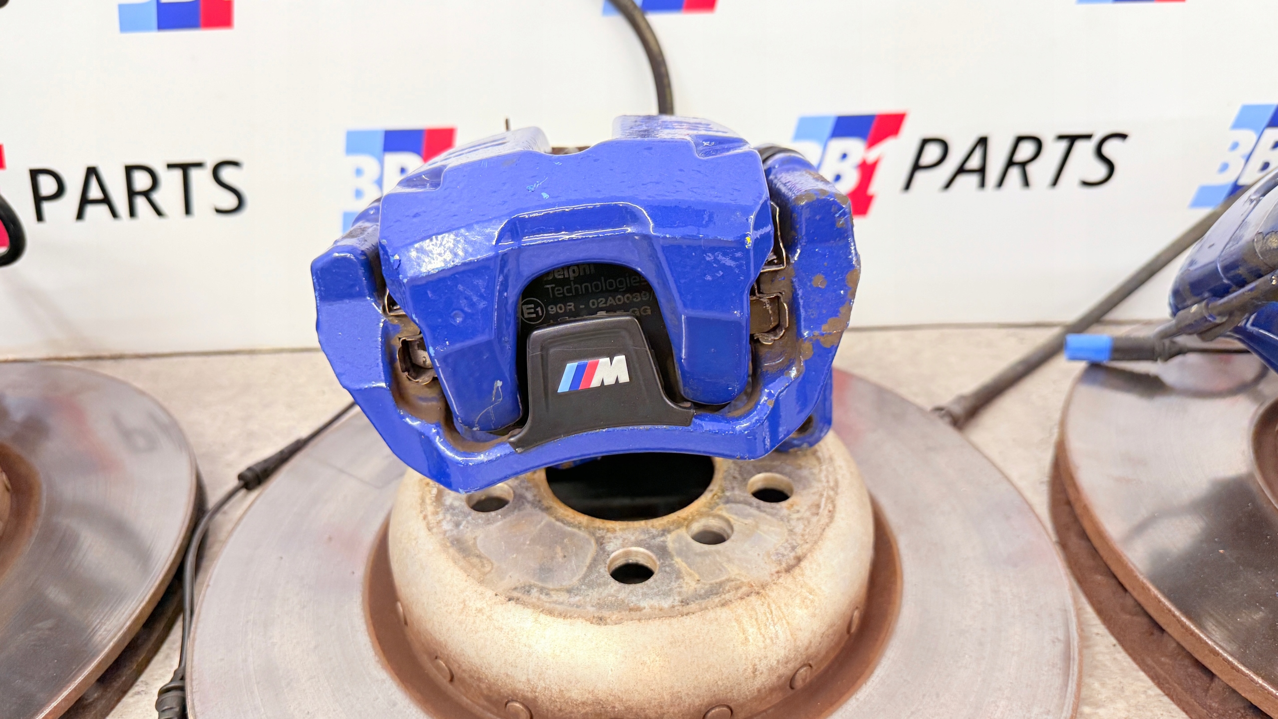 BMW G01 X3 calipers discs HAMULCE 348/345 MPAKIET blue M-PERFORMANCE