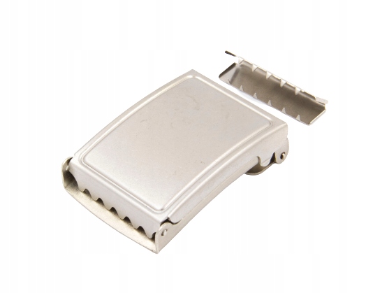 

Klamra zaciskowa do paska z końcówką 40 mm srebrna