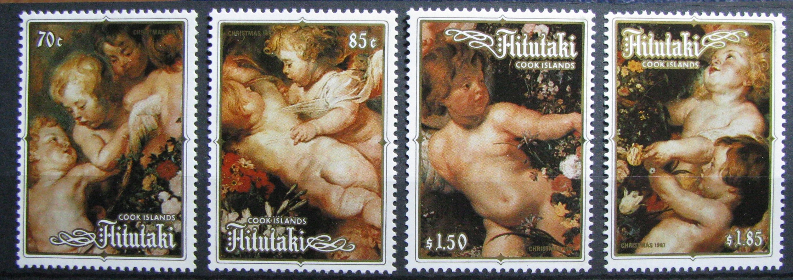 AITUTAKI - Mi 623-626 ** - Boże Narodzenie