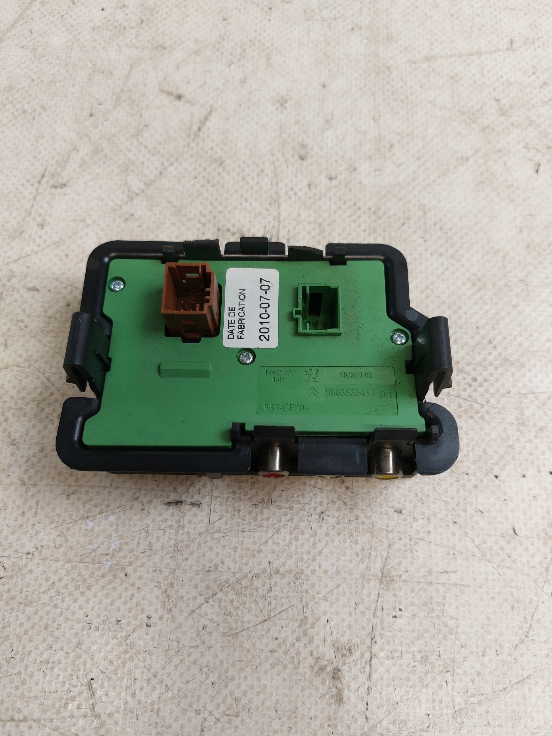 module AUDIO card reader SD CITROEN C5 X7