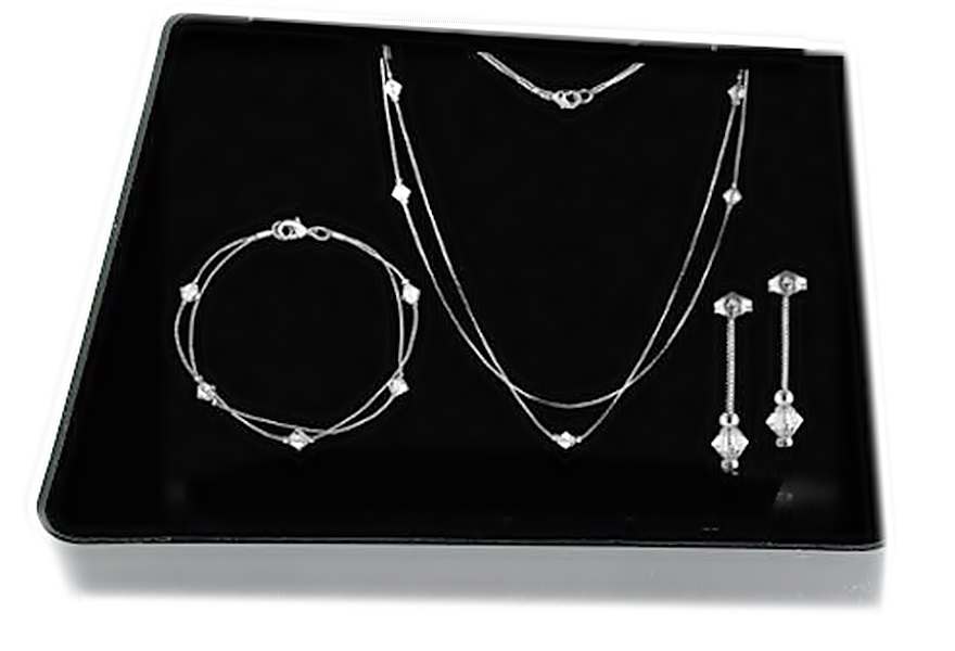 Srebrny komplet,kolczyki na ślub srebro