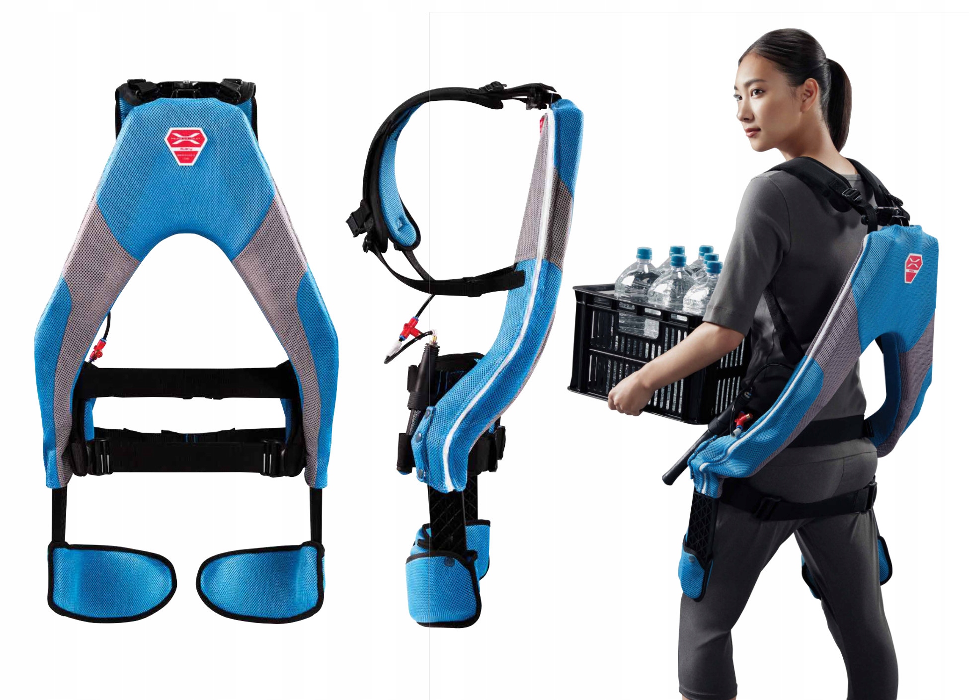 Egzoszkielet wspomaga przenoszenie kombinezon 25kg