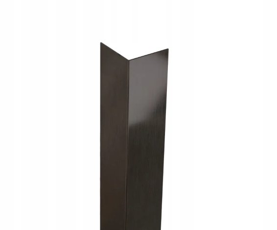 Úhelník Dokončovací L Gunmetal Šedý 3 cm x 3 cm x 270 cm