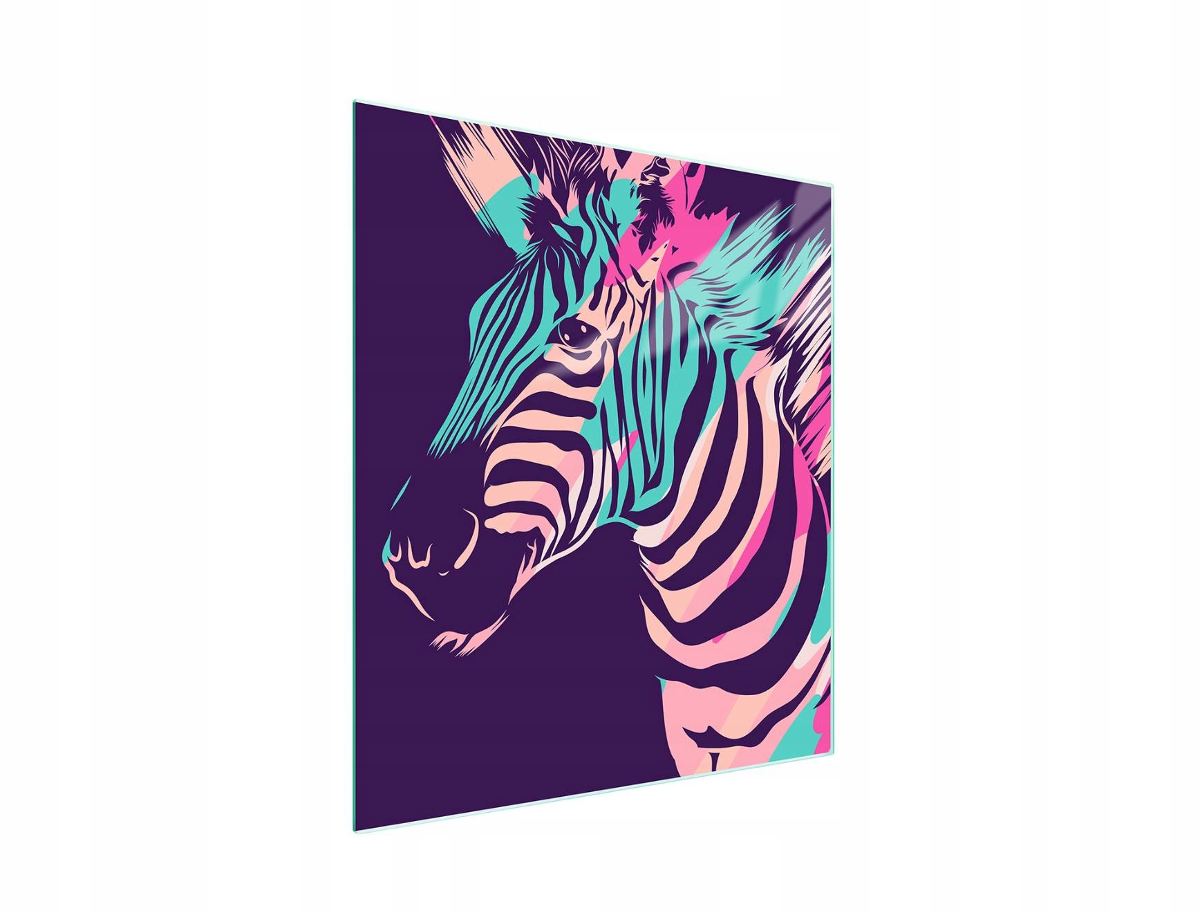 Skleněná Deska Na Krájení 45x52 Zebra Tvrzené Sklo 7v1