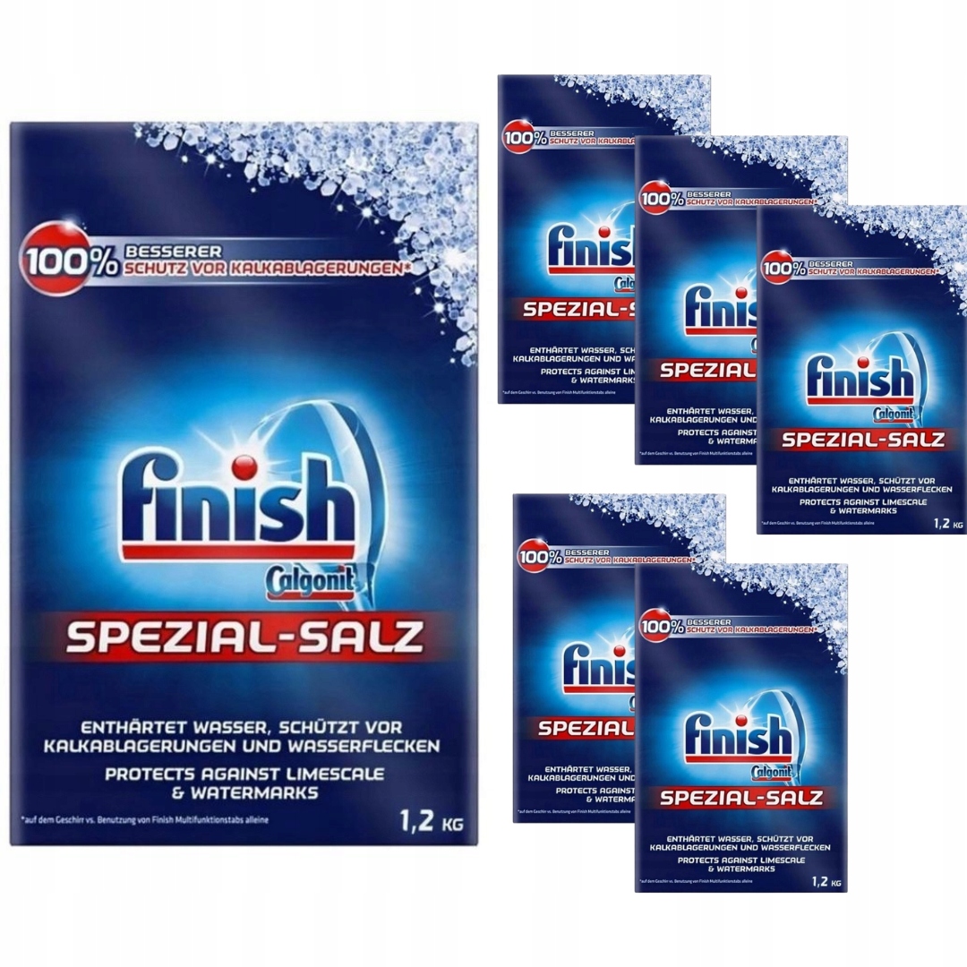 Sól Do Zmywarki Finish Calgonit 1,2 kg x 6 sztuk