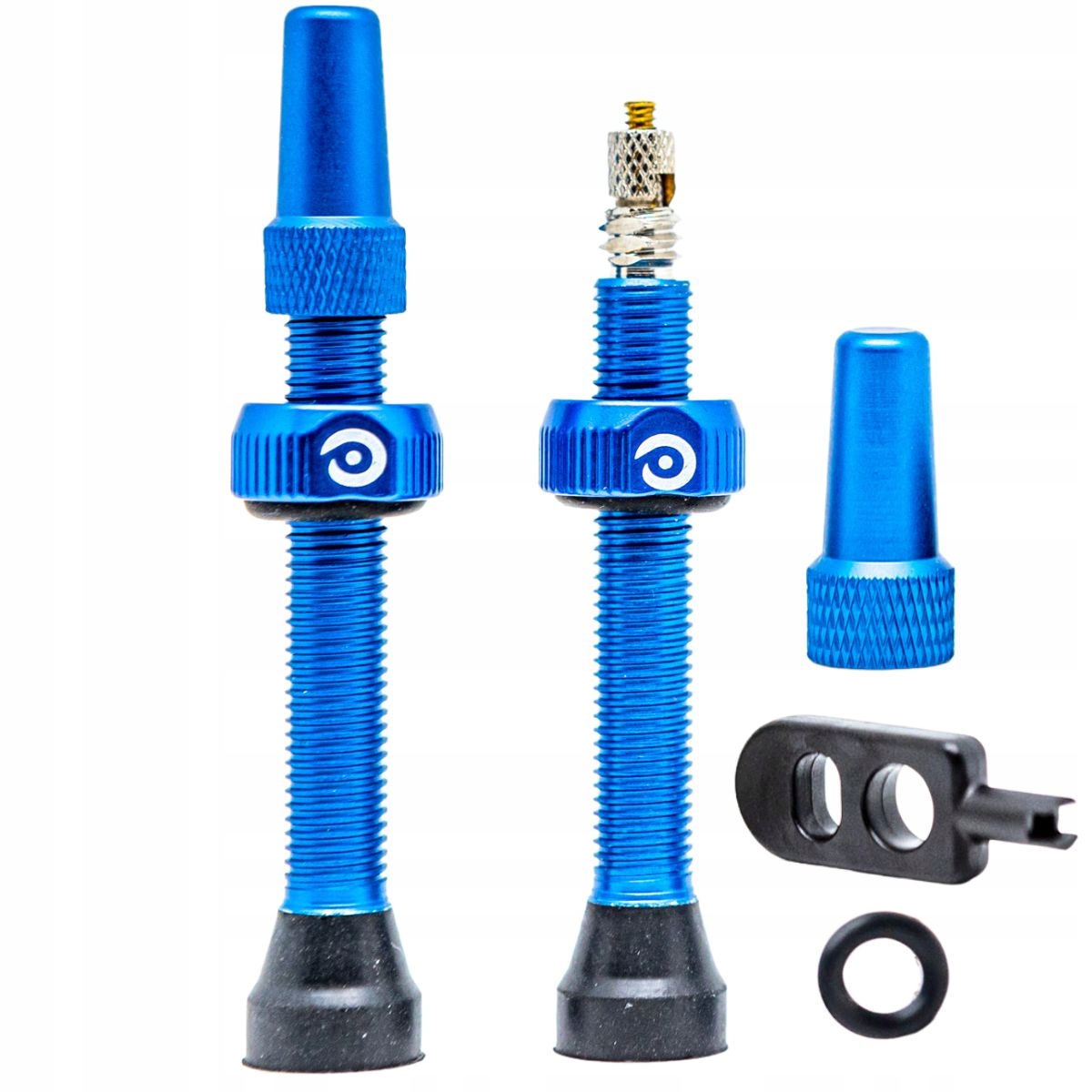 Wentyle tubeless rowerowe zawory bezdętkowe Momum Set 2 Tav Valves 44 mm