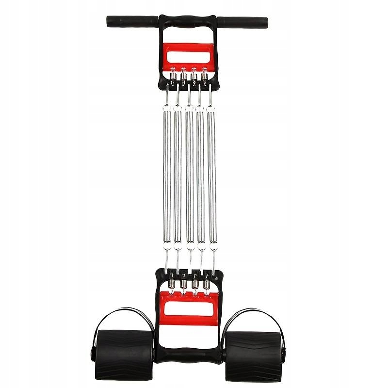 EKSPANDER DO ĆWICZEŃ SPRĘŻYNA FITNESS ROZCIĄGANIE METALOWY NAPINACZ MIĘŚNI Model Multifunction