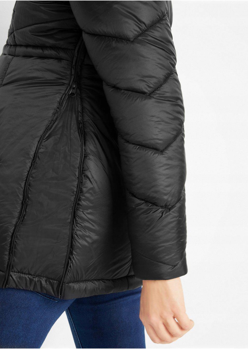 BPC PIKOWANA KURTKA CIĄŻOWA Z WSTAWKĄ 36 Wzór dominujący bez wzoru