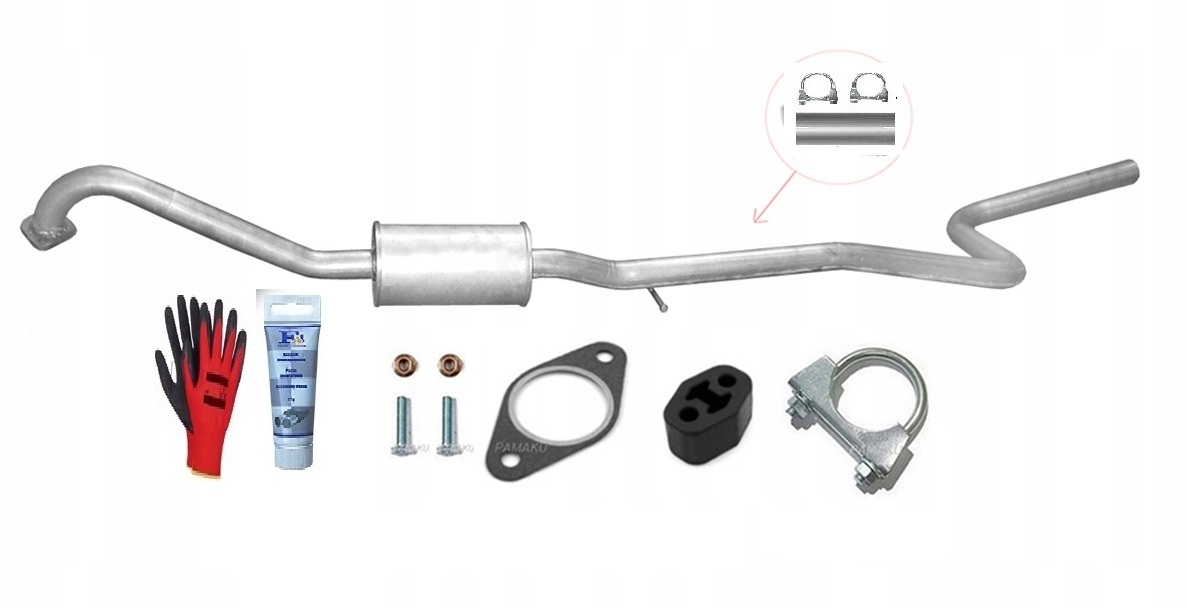 Ford Fusion 1.6 TDCi 66 kW (2004-4/2006) Tlumič bonus