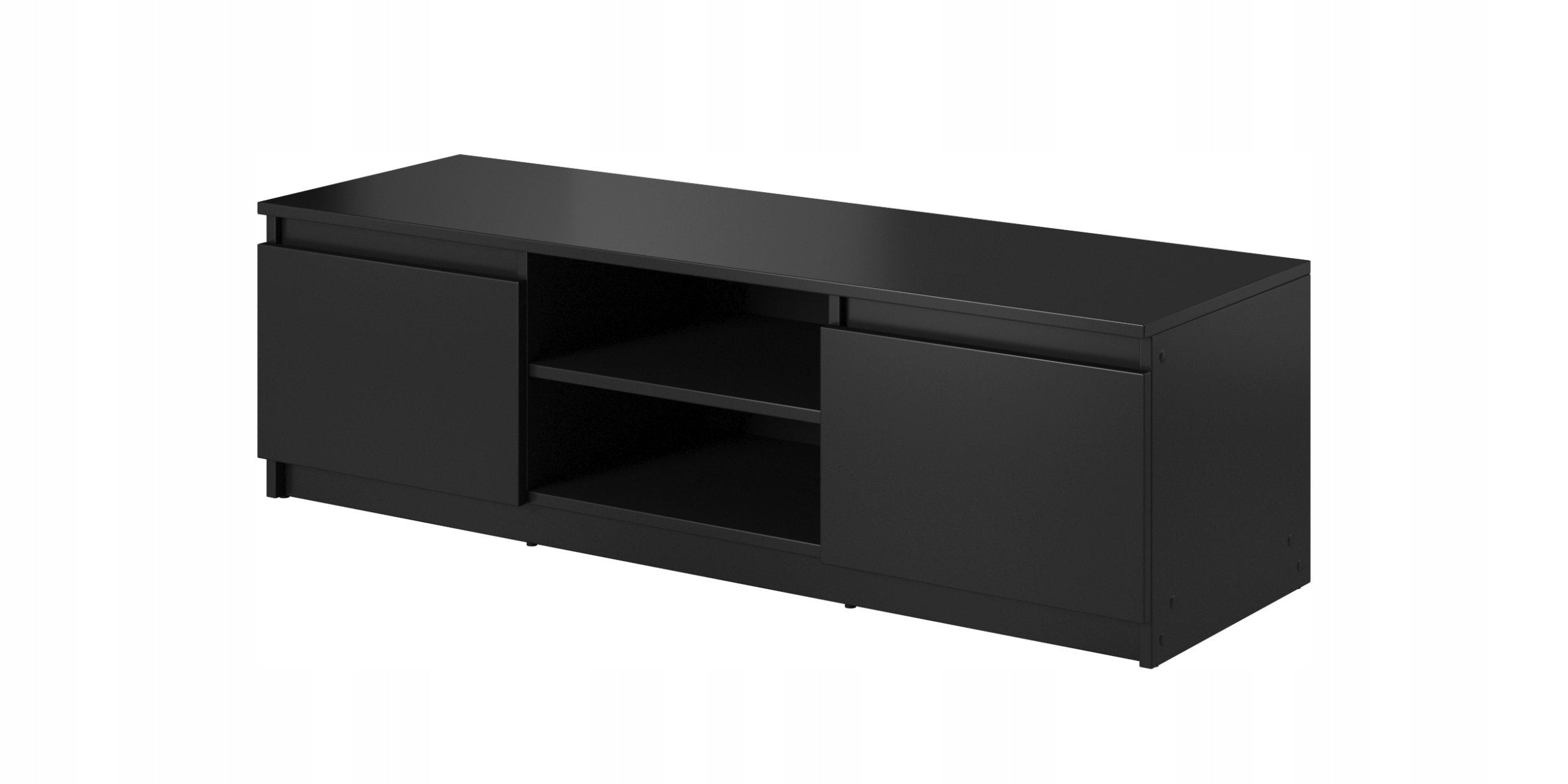 

Szafka Rtv Stolik 120CM Komoda Czarny Grafit