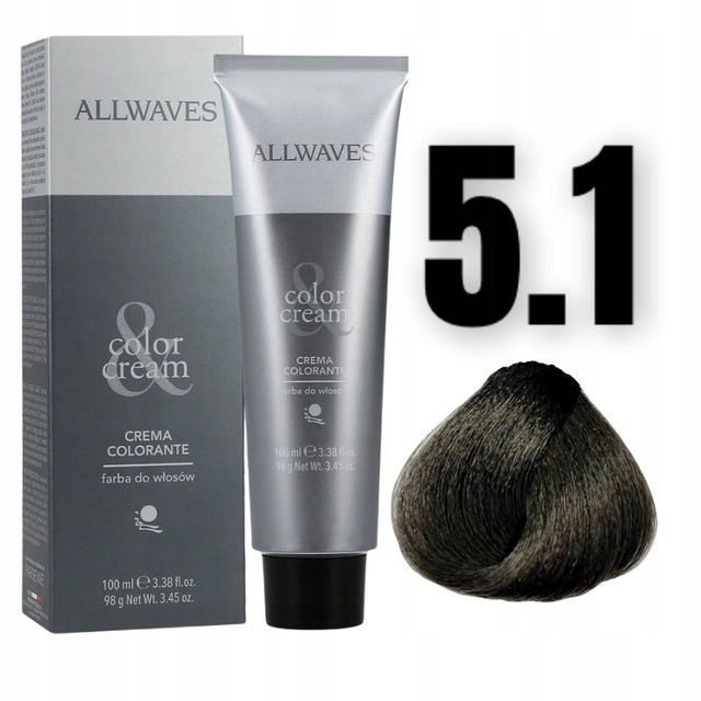 

Allwaves Color Cream 5.1 100ml farba do włosów
