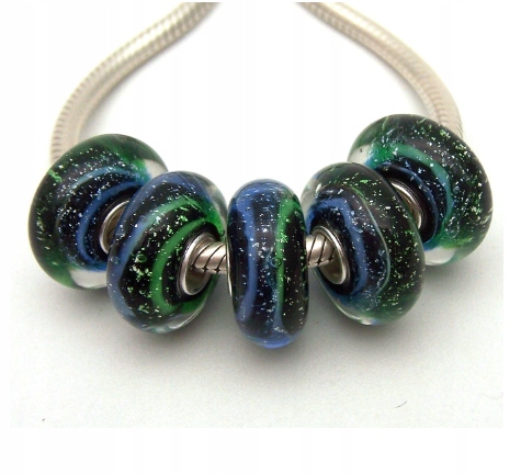 

Charms Zawieszka Koralik Szkło Murano Beads