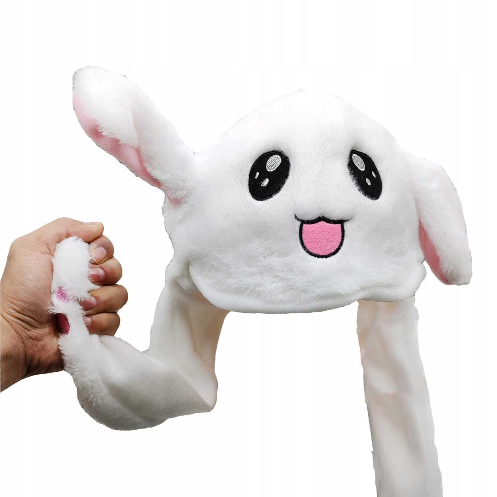 CZAPKA KRÓLIK RUCHOME USZY STRÓJ - Królik kolorowy Marka inna marka