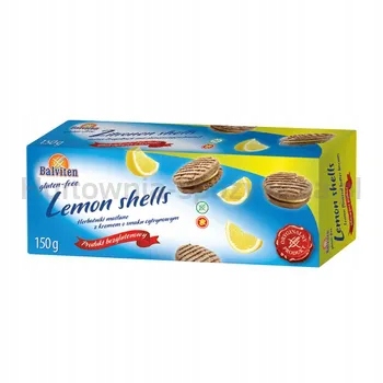 Levně Balviten Sušenky Lemon Shells bezlepkové 150 g