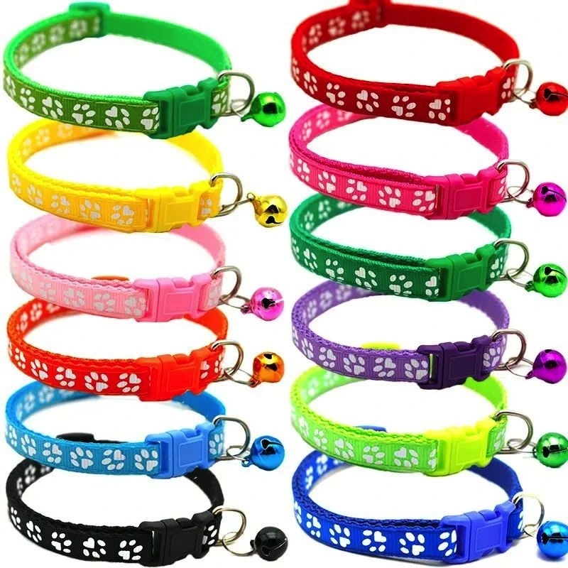 Obojek rozlišovací sada Paw 1x19-32cm 24ks, Mix barev