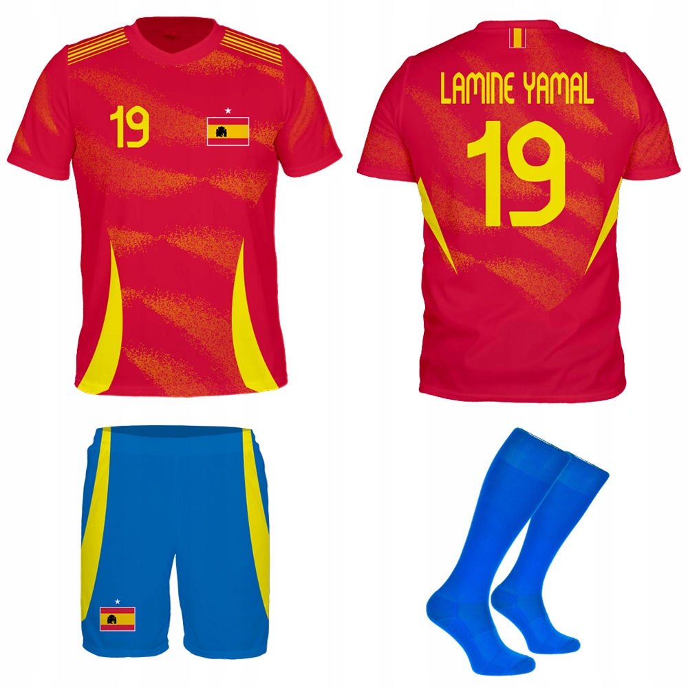 Yamal Španělsko komplet oblečení štulpny velikost 128