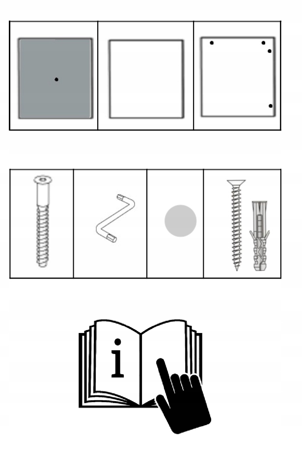 Półka narożna wisząca ścienna regał na książki do salonu 125 cm biały mat Waga produktu z opakowaniem jednostkowym 8 kg