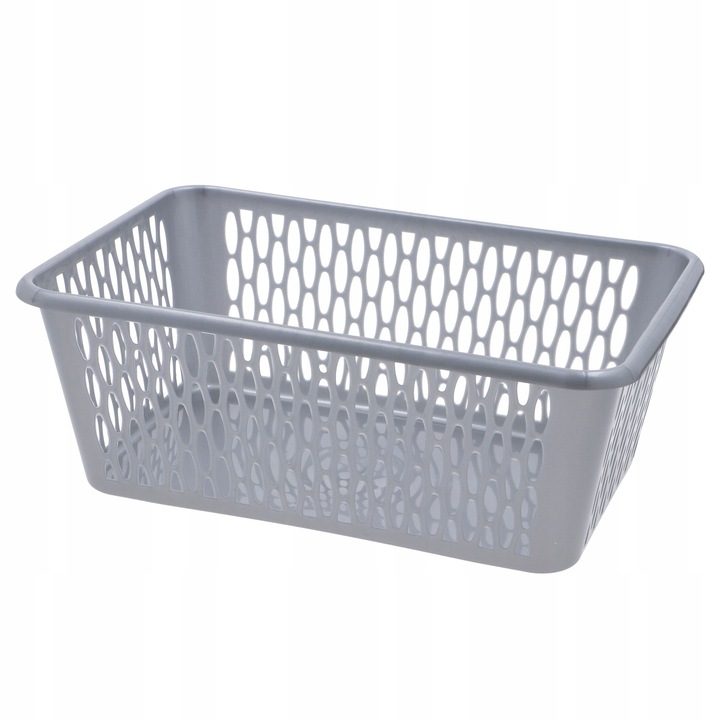 

Koszyk Plastikowy Organizer 20X10 CM Kaja 1 Szary