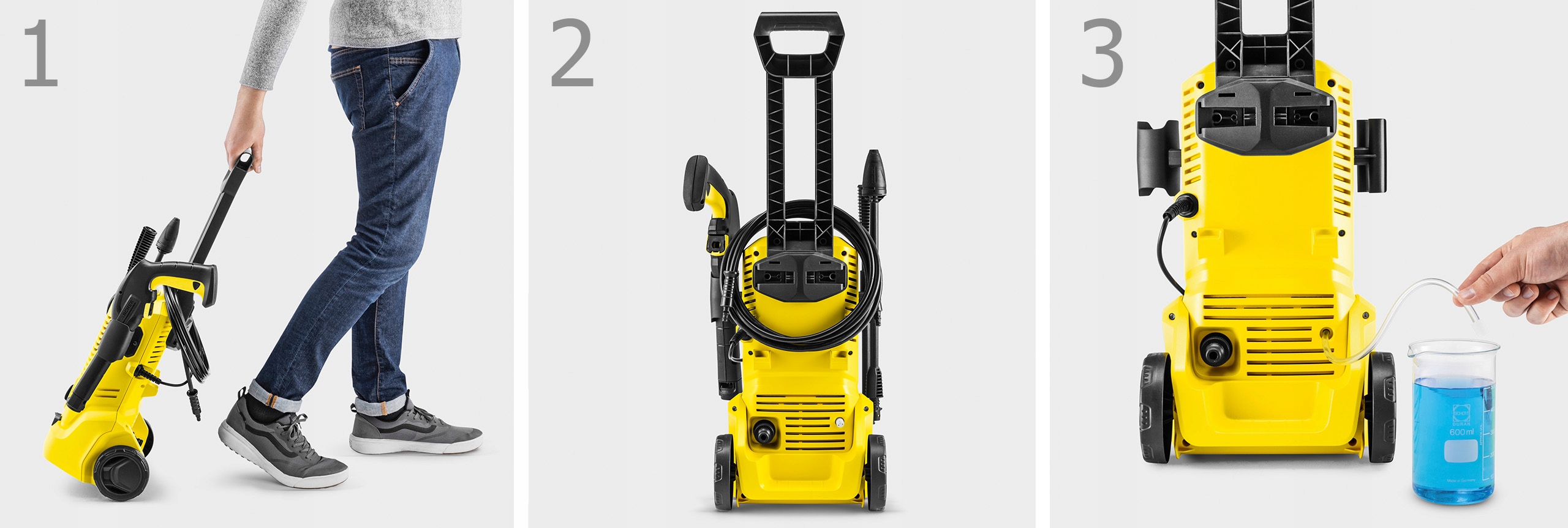 MYJKA CIŚNIENIOWA KARCHER K 2 PREMIUM MODULAR 110 BAR SZCZOTKA PŁYN DO FELG Model K2 Premium Modular