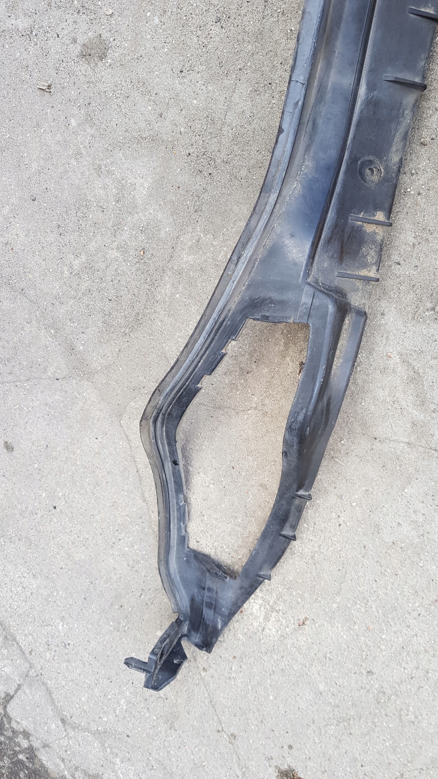 PEUGEOT 207 torpedo plastic cover 9681844780