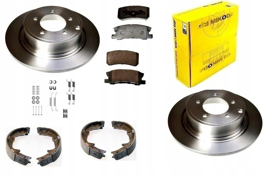 Kotouče Čelisti Pružinky Jeep Compass Patriot Sebring Zadní Sada 302MM