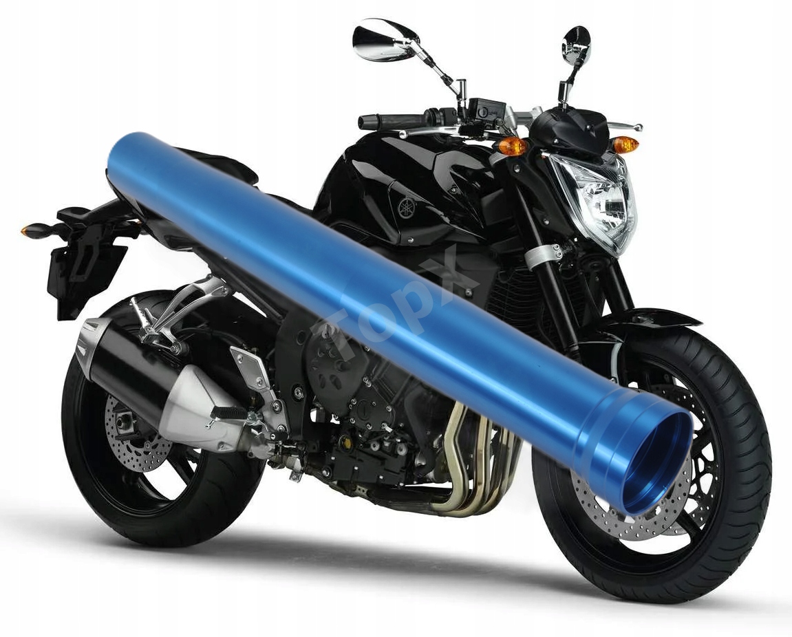 TopX Goleń Trubka laga tlumič Odpružení Yamaha FZ1 06+ 1 Ks