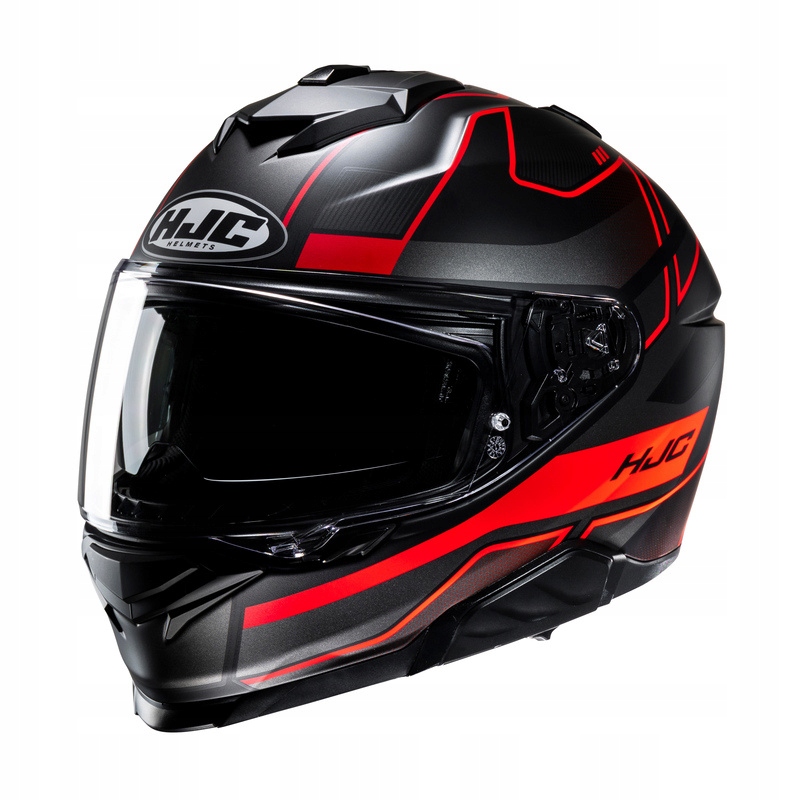 Motocyklová Prilba Hjc I71 Iorix Black Red S