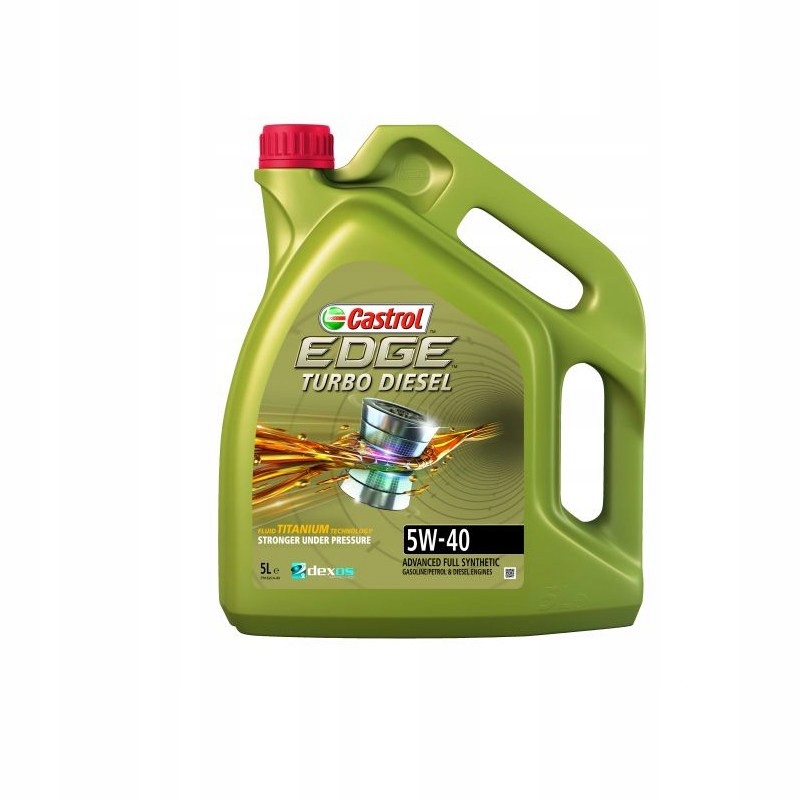Motorový olej Castrol Edge 5W40 Turbo Diesel 5L