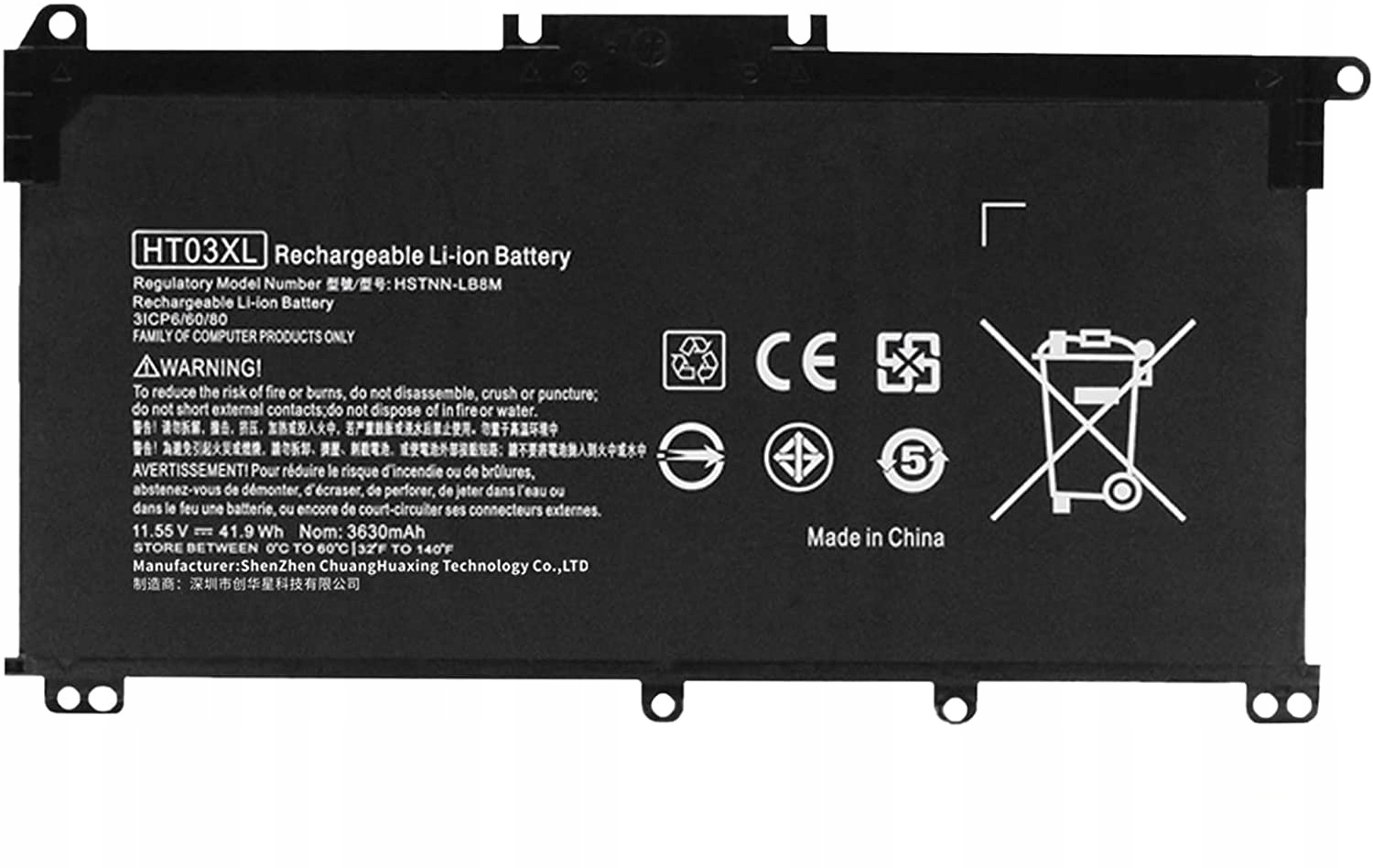 Baterie pro notebook Hp Pavilion JerriCell HT03XL