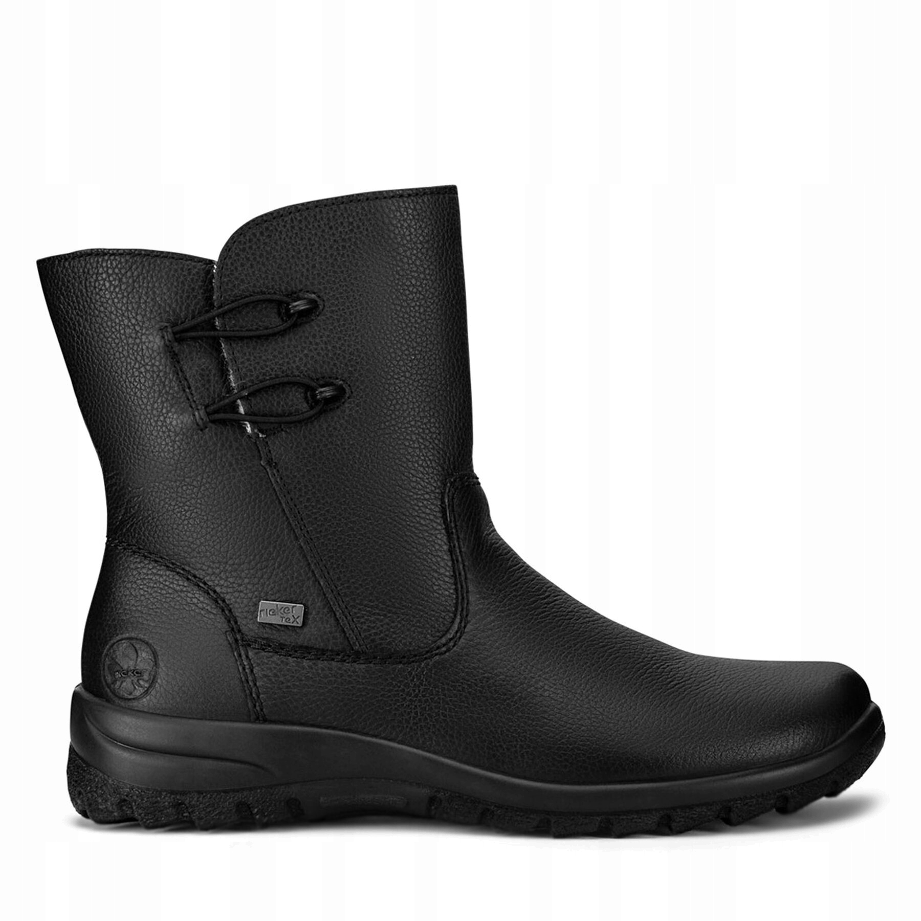 Kotníkové Boty Rieker Z7172-00 černé kozačky sněhule Tex vel 37