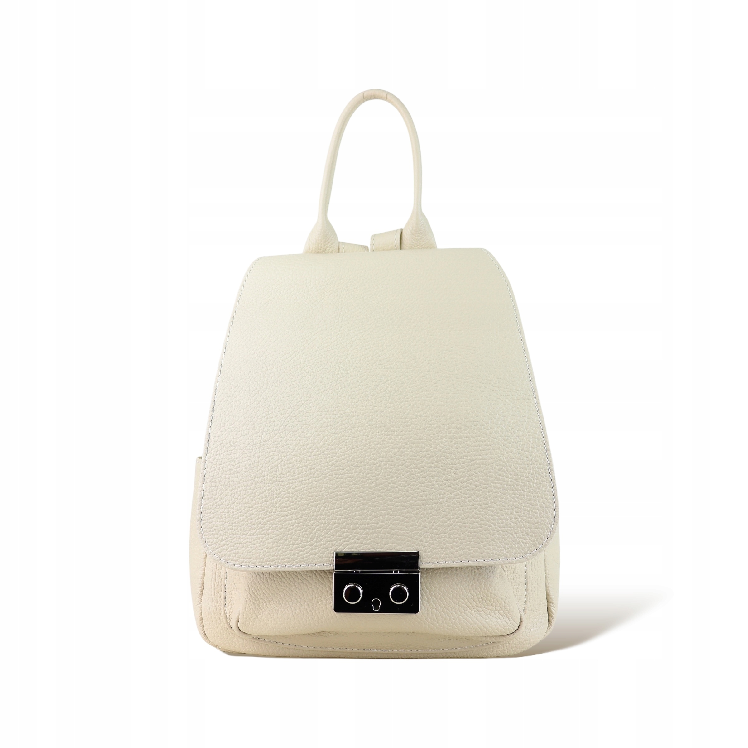 Batoh z přírodní kůže Jenny Ecru
