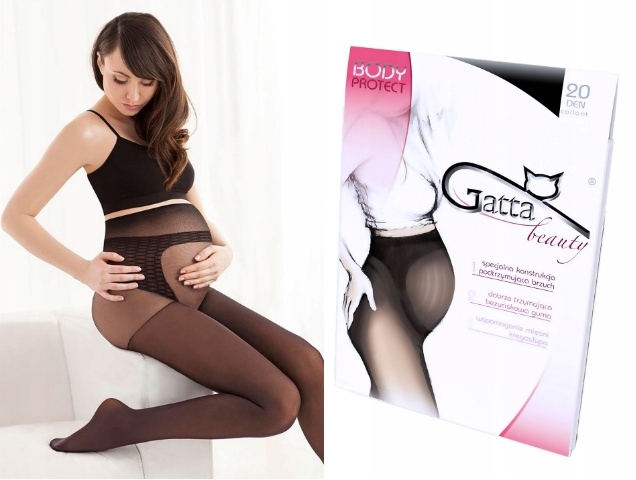 

Rajstopy ciążowe Gatta Body Protect 20DEN 2-S nero