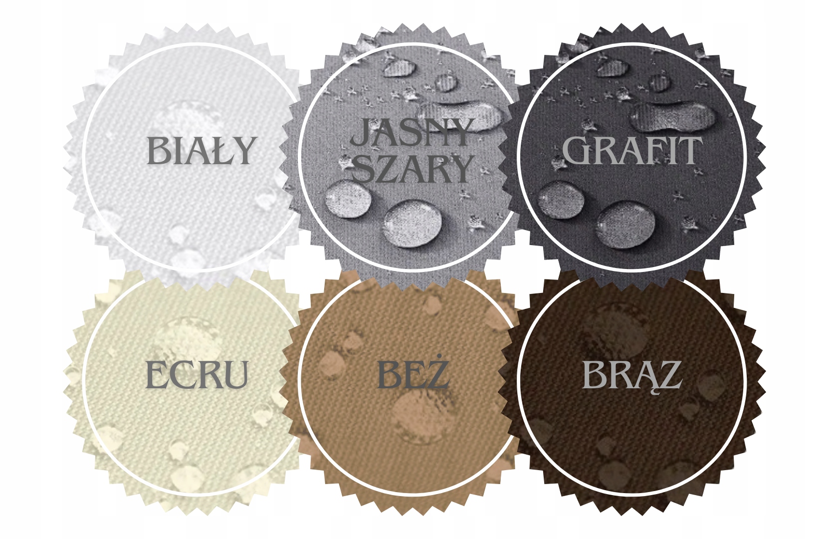 ZASŁONY WODOODPORNE 155x220 WODOSZCZELNE GRAFITOWE EAN (GTIN) 5905137225355