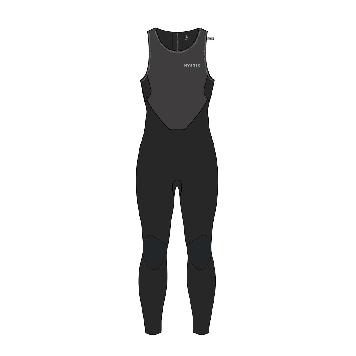 Pianka Mystic Long John Surf Black 2025 2XL