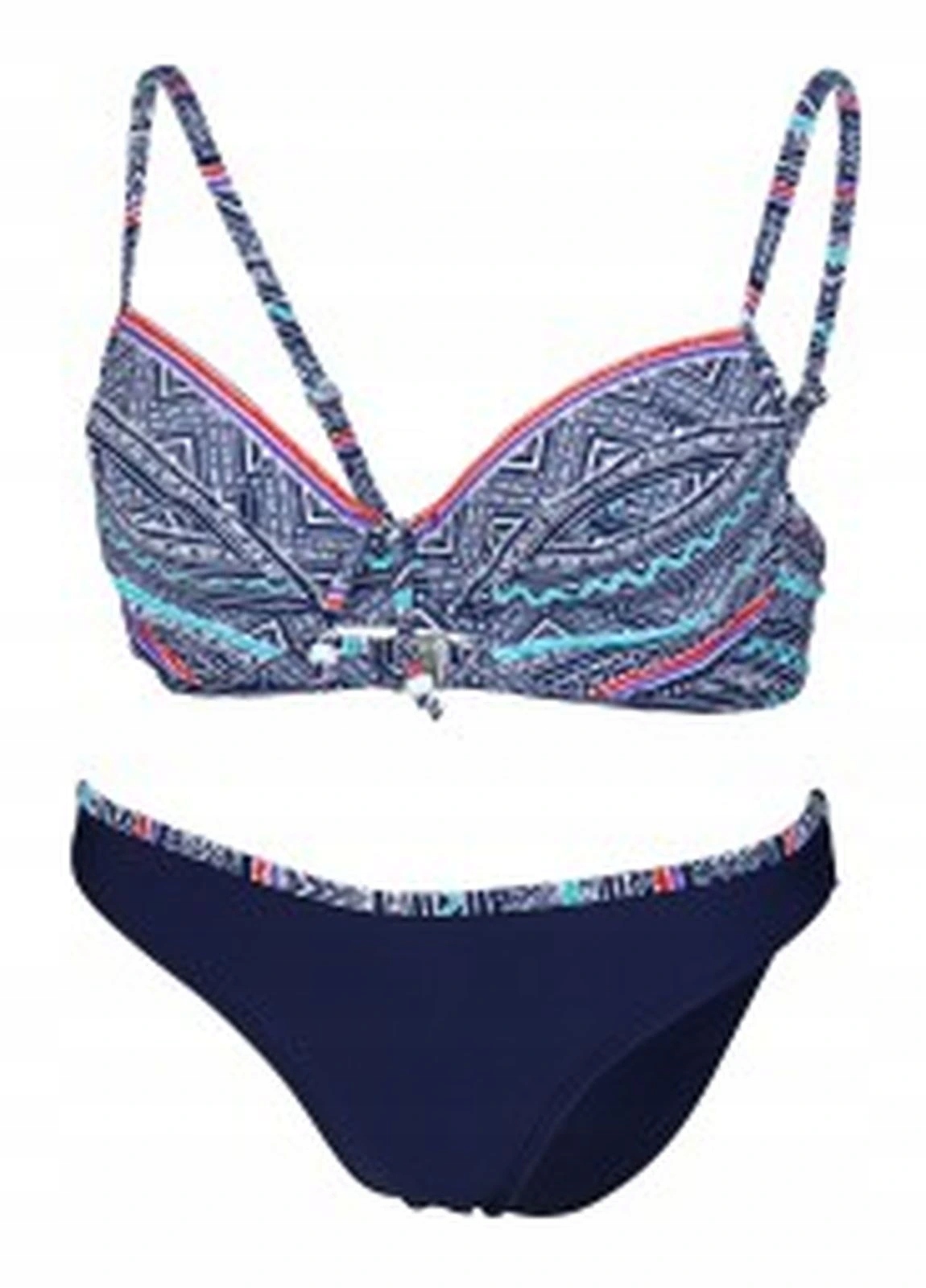 Dámské dvoudílné plavky bikiny s kosticemi Stuf Ethno 3-L, C-Cup 12358/36