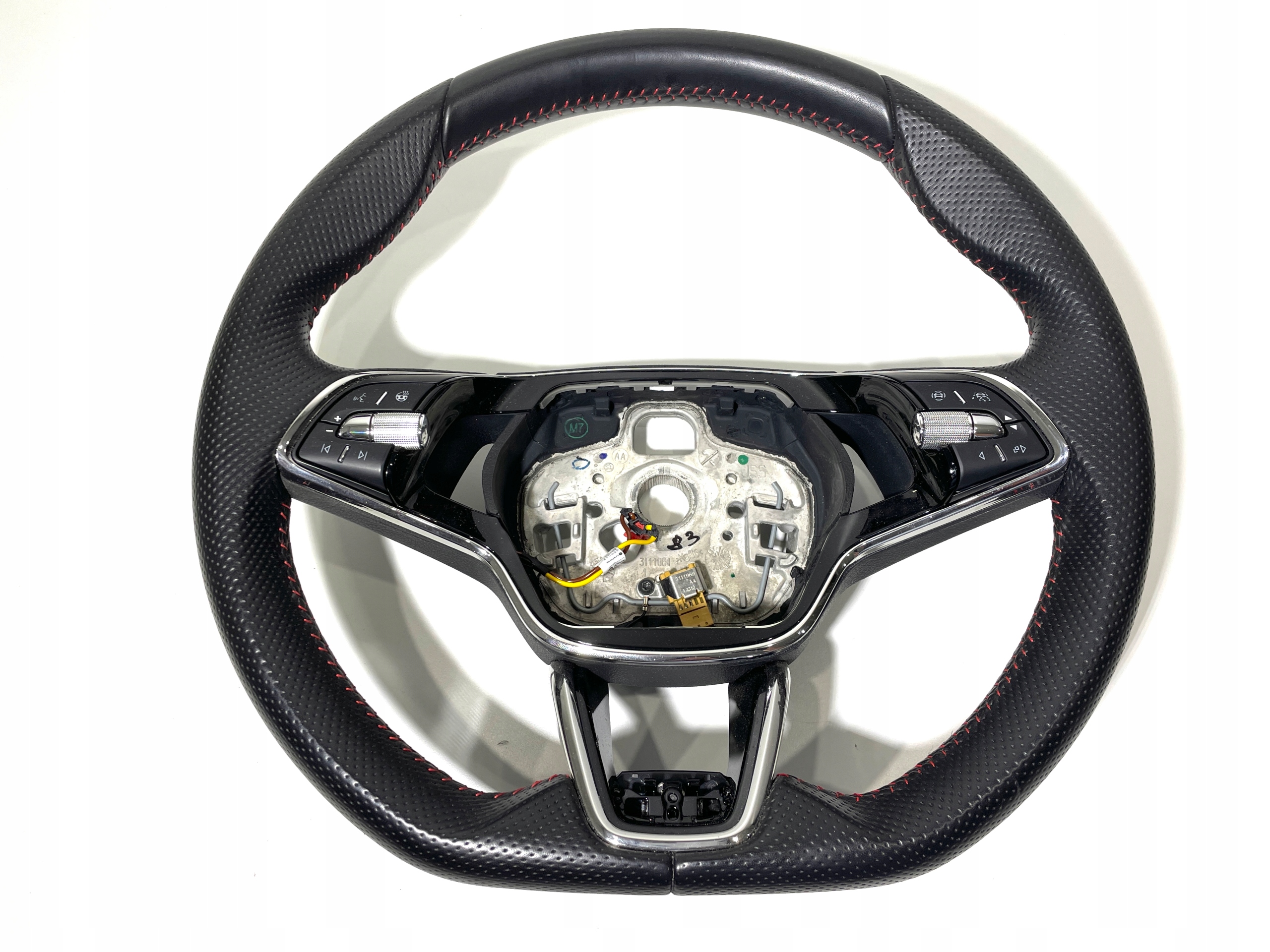 KIEROWNICA SKODA OCTAVIA VRS 5E3959542E CZERWONA