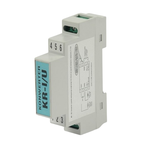 Konwerter prądu 0/4-20mA na napięcie 0-10V, KR4-I/U, Dagon, na szynę Din