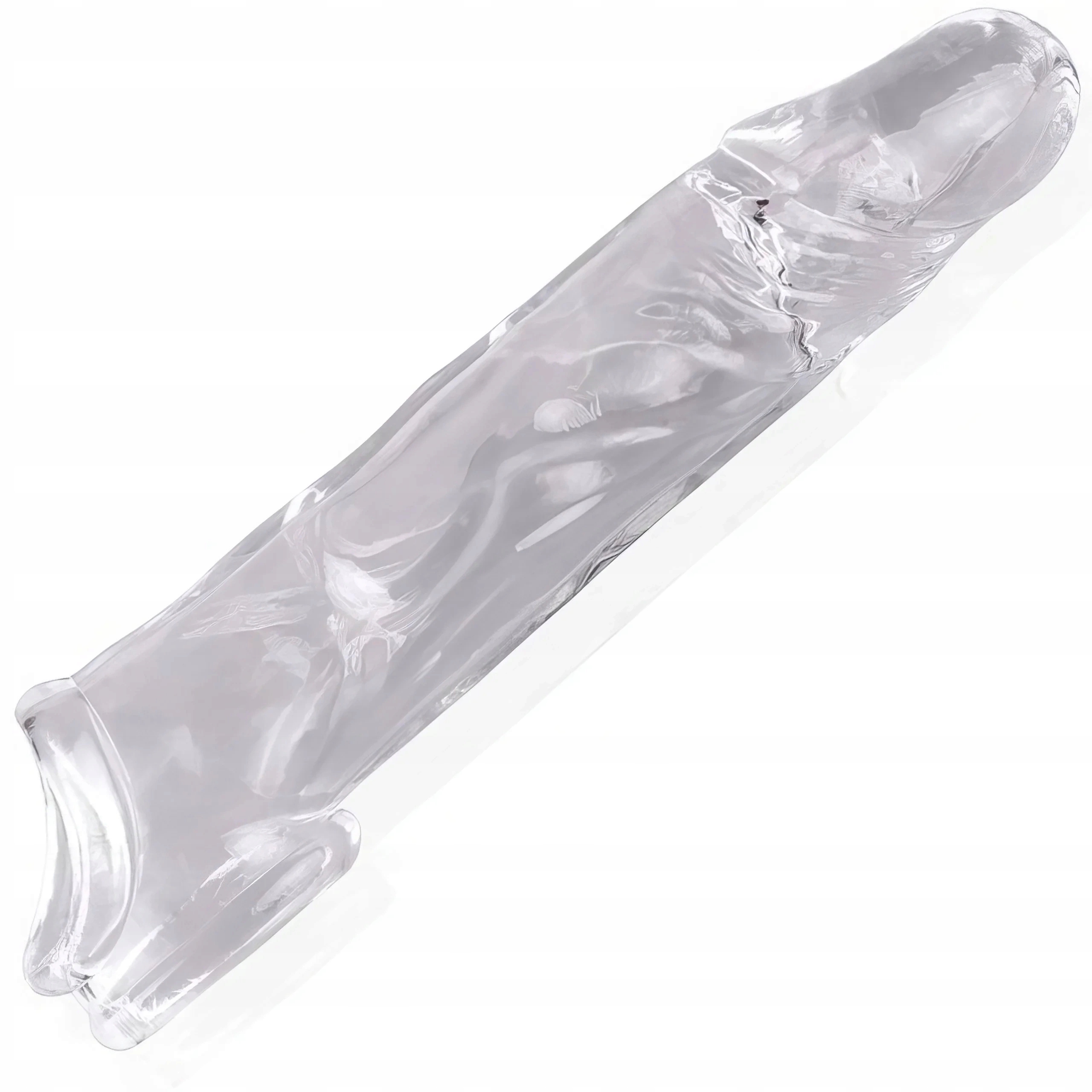 РУКАВ ДЛЯ ПЕНИСА И ЯИЧЕК ПРОДЛЕВАЕТ ПОЛОВОЙ АКТ УТОЛЩАЕТ СЕКС-КОЛПАЧОК С ВЕНАМИ