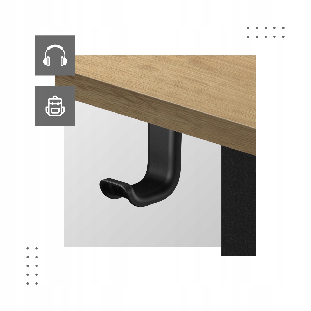 Biurko Elektryczne Z REGULACJĄ WYSOKOŚCI Mark Adler Leader 7.0 PANEL LED Informacje dodatkowe podnoszone