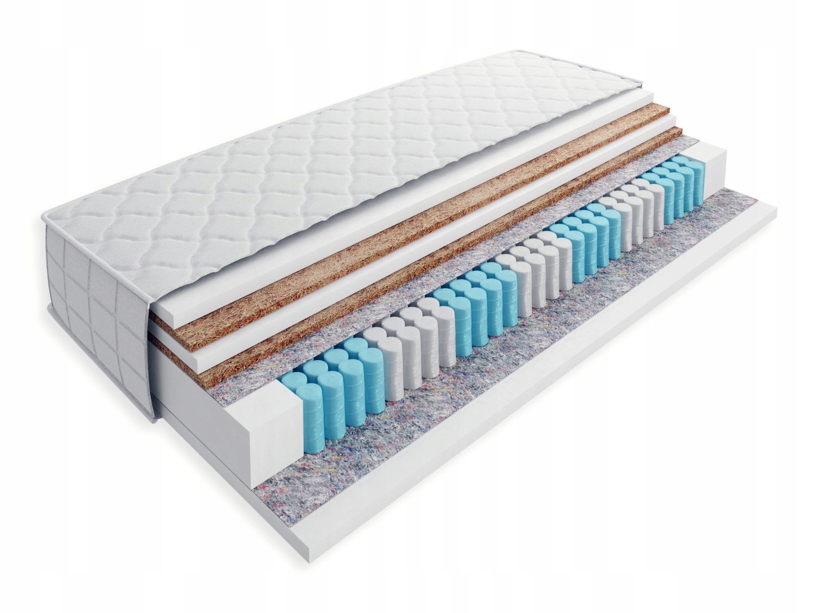 

Materac 7 STREF,Twardy, nie zapadający się 200x220