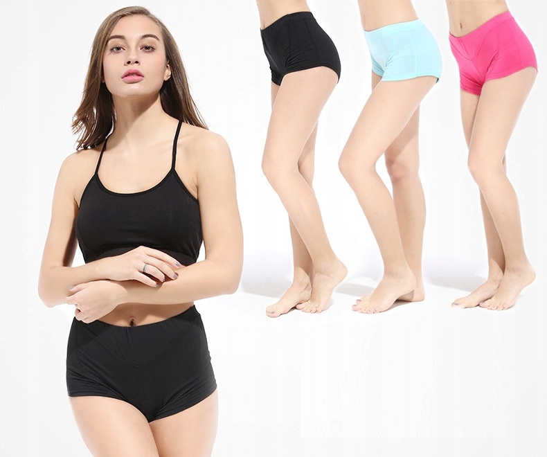 Szorty SPODENKI ROWEROWE Bokserki ŻEL WKŁADKA S Długość nogawki inna