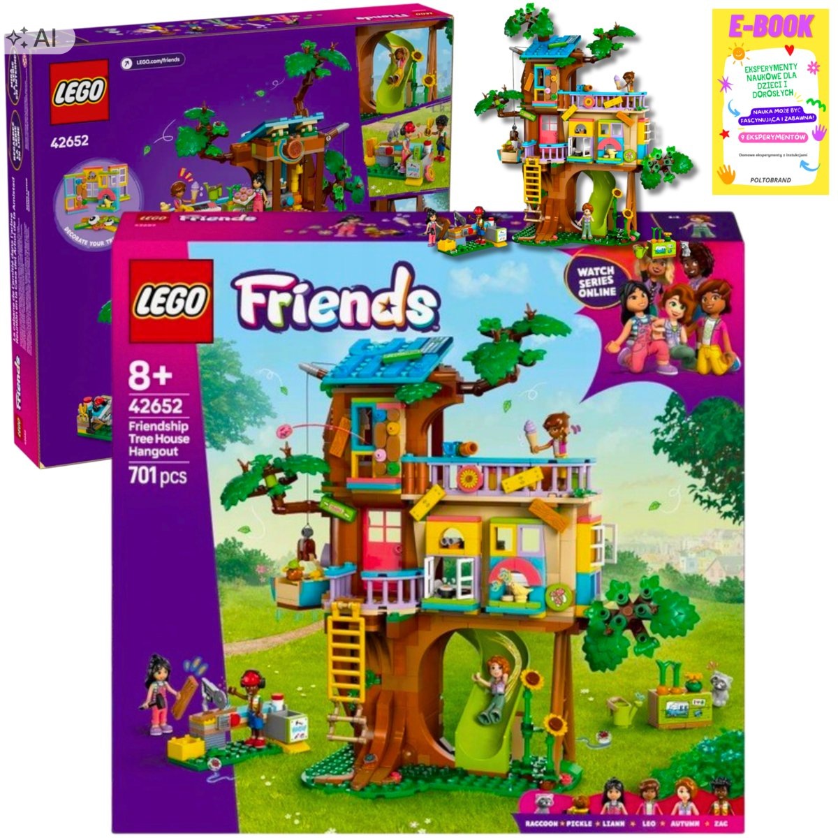 Lego Zestaw Friends Spotkanie Domku Drzewie Dla Córki Ebook