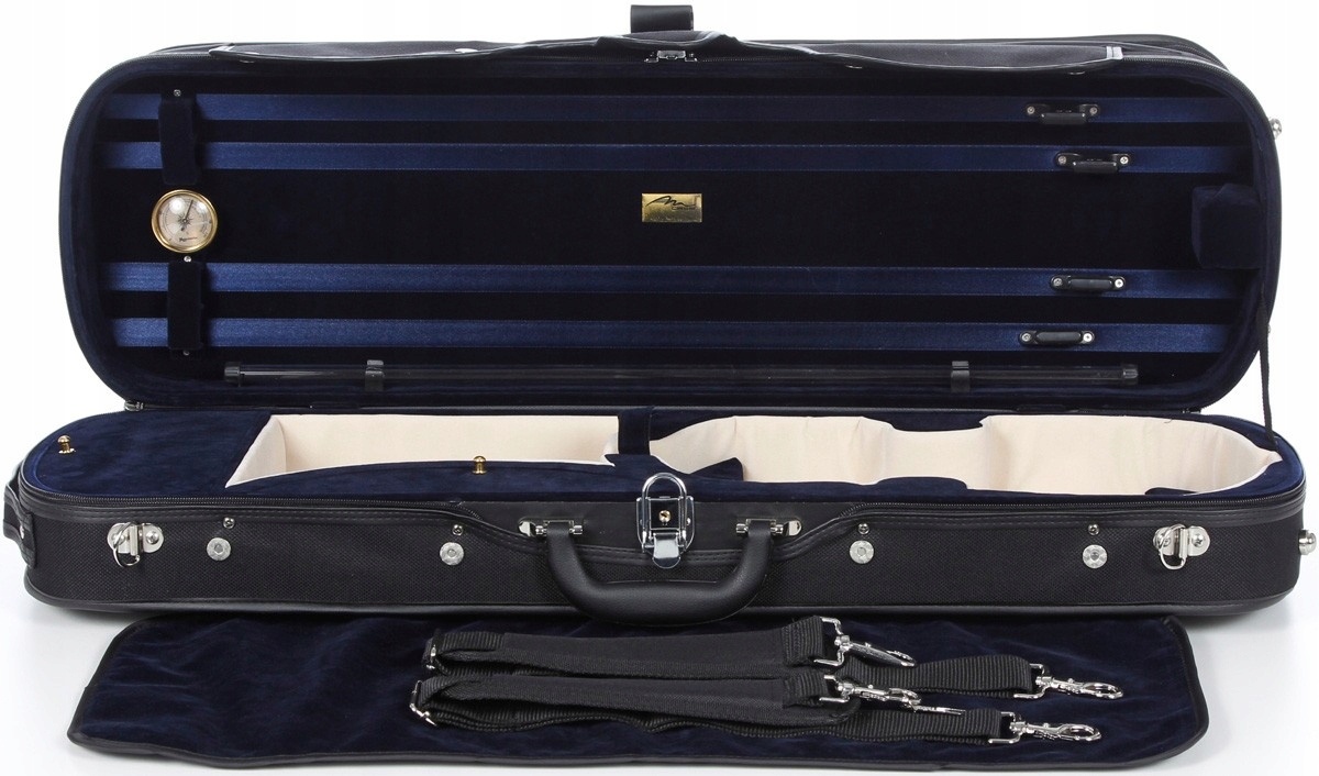 Houslové pouzdro na housle Classic 4/4 M-case Černo-modré